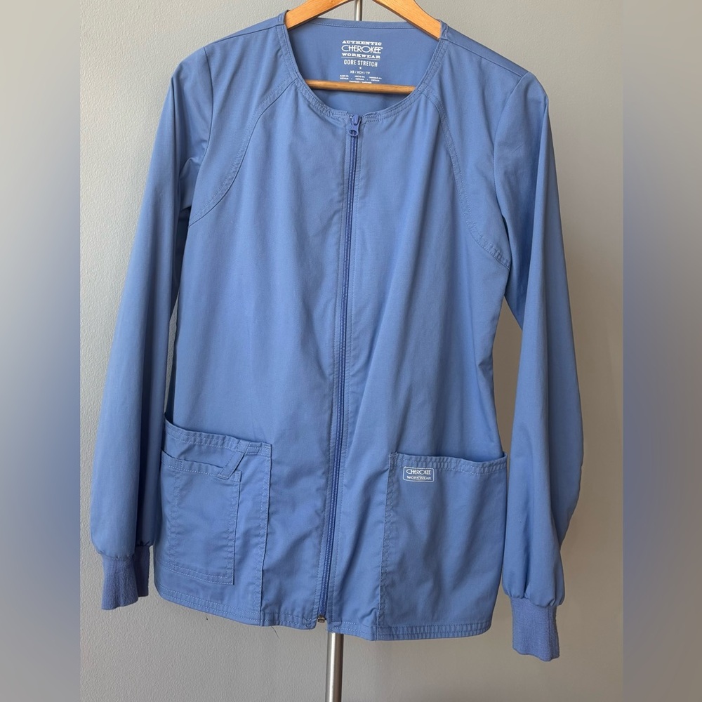 Cherokee workwear scrub jacket xs